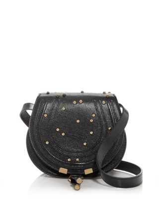 Chloé - Marcie Small Leather Saddle Bag