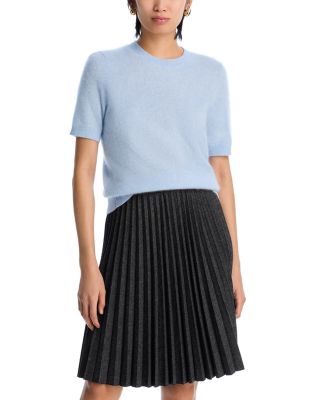C by Bloomingdale's Cashmere - Short Sleeve Sweater – Exclusive