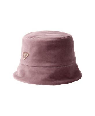 Prada - Velvet Bucket Hat