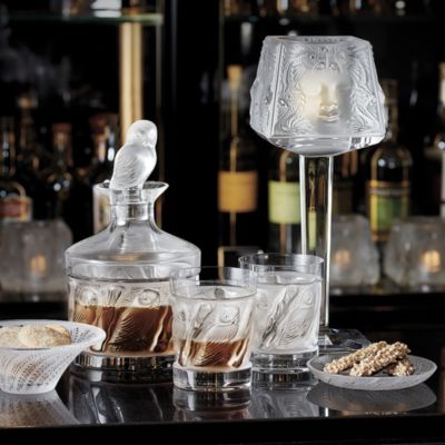 Lalique - Owl Barware Collection