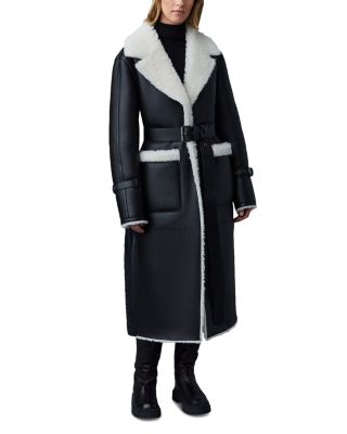 Mackage - Sabreen Shearling Belted Down Coat