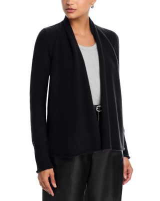 AQUA - Drape Front Cardigan - Exclusive