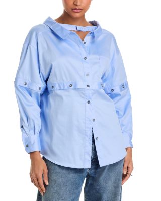 rokh - Multi Button Broken Shirt