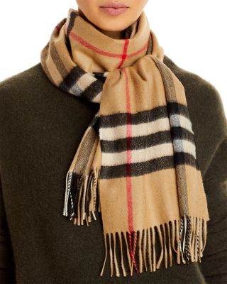 Burberry - Classic Check Cashmere Scarf