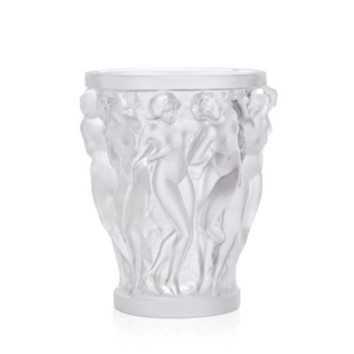Lalique - Small Clear Bacchantes Vase