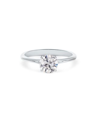 De Beers Forevermark - Icon™ Setting Round Diamond Engagement Ring in Platinum, 1.0 ct. t.w.