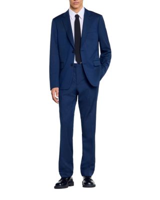 Sandro - Formal Micro Jacket & Wool Suit Trousers