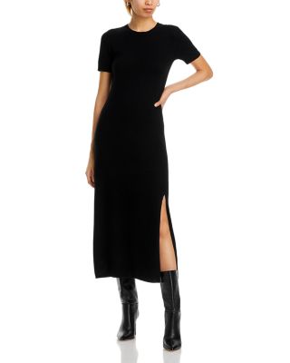 AQUA - Cashmere Midi Dress - Exclusive
