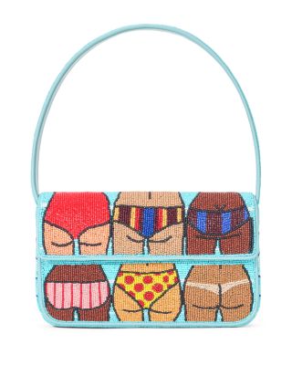 STAUD - Tommy Beaded Shoulder Bag