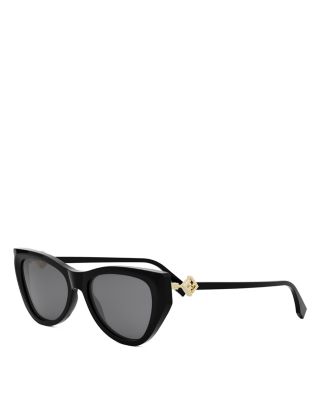 Fendi - FF Diamond Cat Eye Sunglasses, 54mm